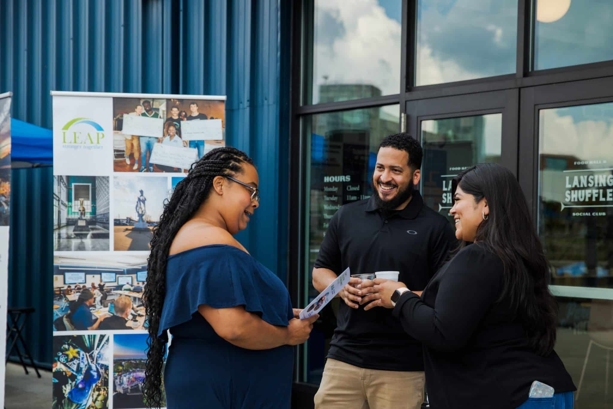 Elevate x Ascend: Business Accelerator Program Elevate x Ascend is LEAP’s 16-week accelerator program designed to support established BIPOC-owned businesses