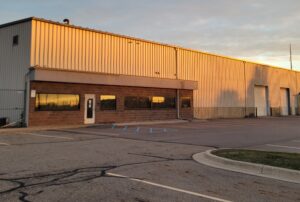 Picture of new Cameron Ashley distribution facility in Delta Township, Michigan.