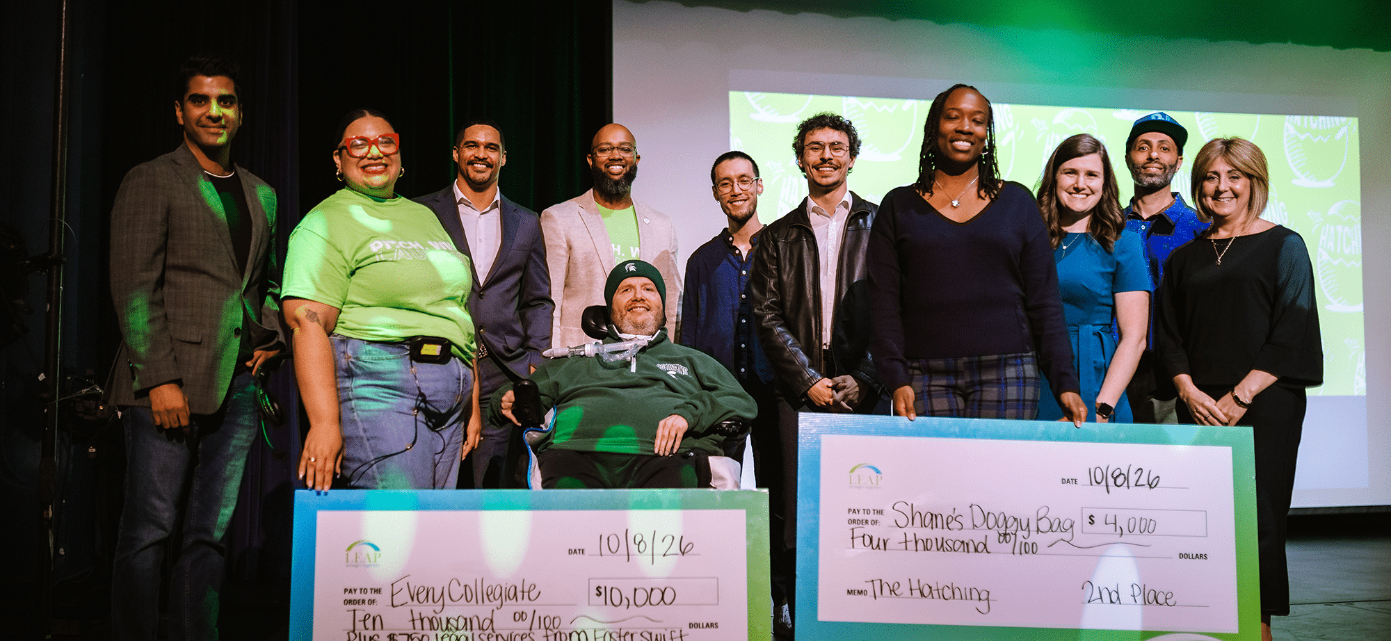 LEAP Awards $20,000 in Total Funding to Six Lansing Region Entrepreneurs at The Hatching 2026